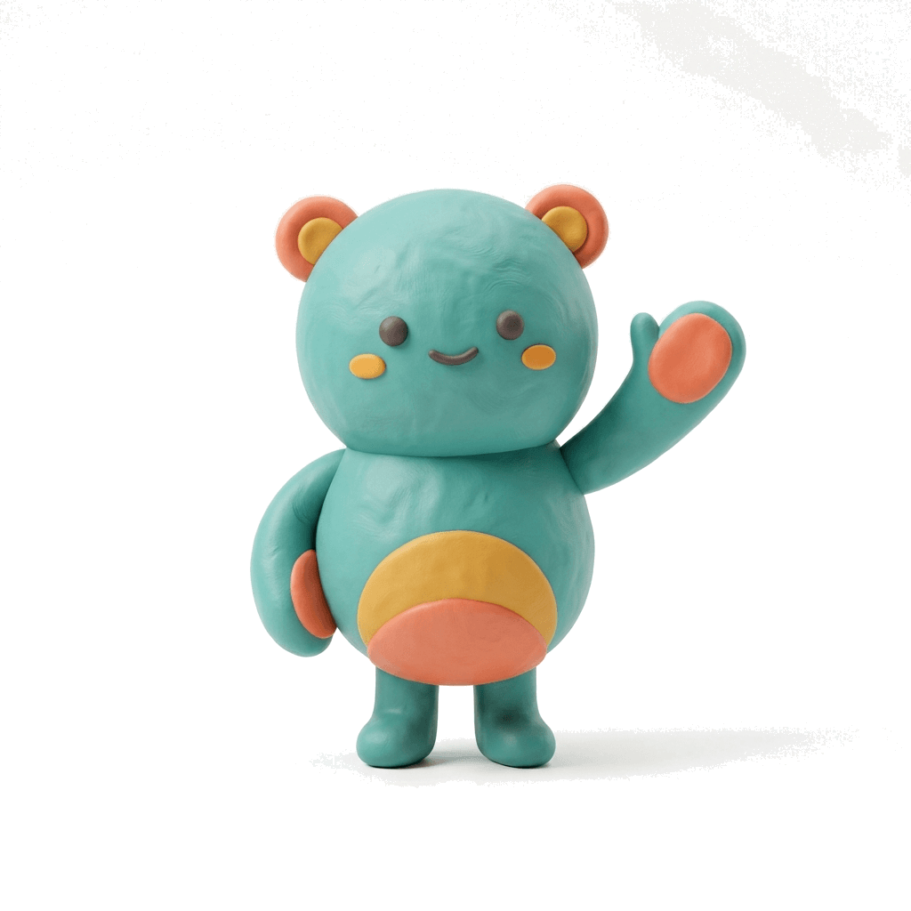 Waving Mascot